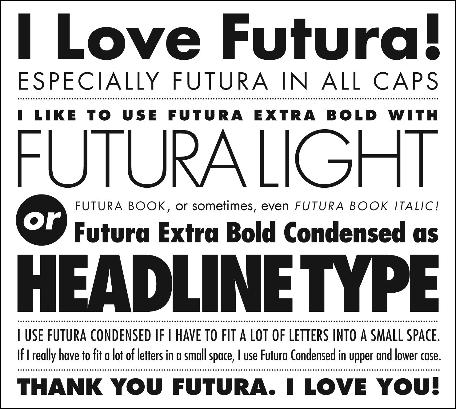 Future font download